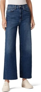Joe's Jeans The MIA Size 32 CARAVAN High Rise Wide Leg Raw Hem Ankle Jean - Picture 1 of 5