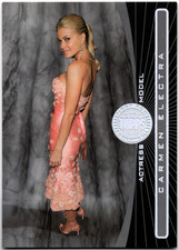 CARMEN ELECTRA 2005-06 Topps First Row RC Rookie #d/549 Actress Model