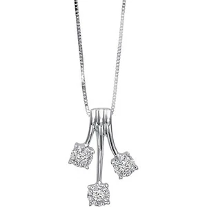 Collana Bliss Donna in Oro Bianco Diamante 20069899 - Foto 1 di 1