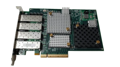 LPE12004 Emulex Quad Port 8Gb Network Adapter Full Height No SFPs - Image 1 of 4
