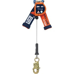 3M DBI-SALA Nano-Lok Edge 8 ft (2.4m) Self-Retracting Lifeline SS Swivel 3500218 - Picture 1 of 6