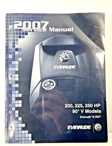 BRP 5007215 2007 Evinrude E-TEC 200 225 250 HP 90° V6 manual de servicio 5007215 - Imagen 1 de 15