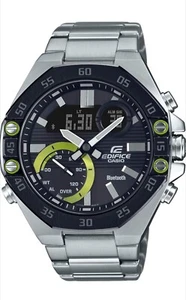 CASIO EDIFICE ECB 10DB Bluetooth Weltzeit Digital Analog Armbanduhren - Bild 1 von 1