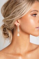 Pearl Earrings, Dangle Earrings, Silver Earrings, Jewelry For Women