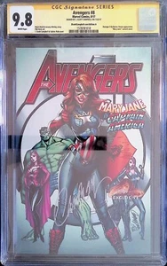 Avengers #8 (August 2017, Marvel) CGC SS 9.8 Cover eine Mary Jane Variante signiert JSC - Bild 1 von 5