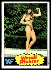 1985 Topps WWF Nm A2 Wendi Richter #8 - Picture 1 of 2