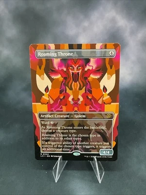 Roaming Throne (Borderless) The Lost Caverns of Ixalan Regular - Image 1 of 2