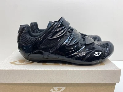 NUEVO Giro SANTE ll Mujer Bicicleta de Carretera Bicicleta ZAPATOS UE 43 US 10.5 Negro Foto 1 de 4