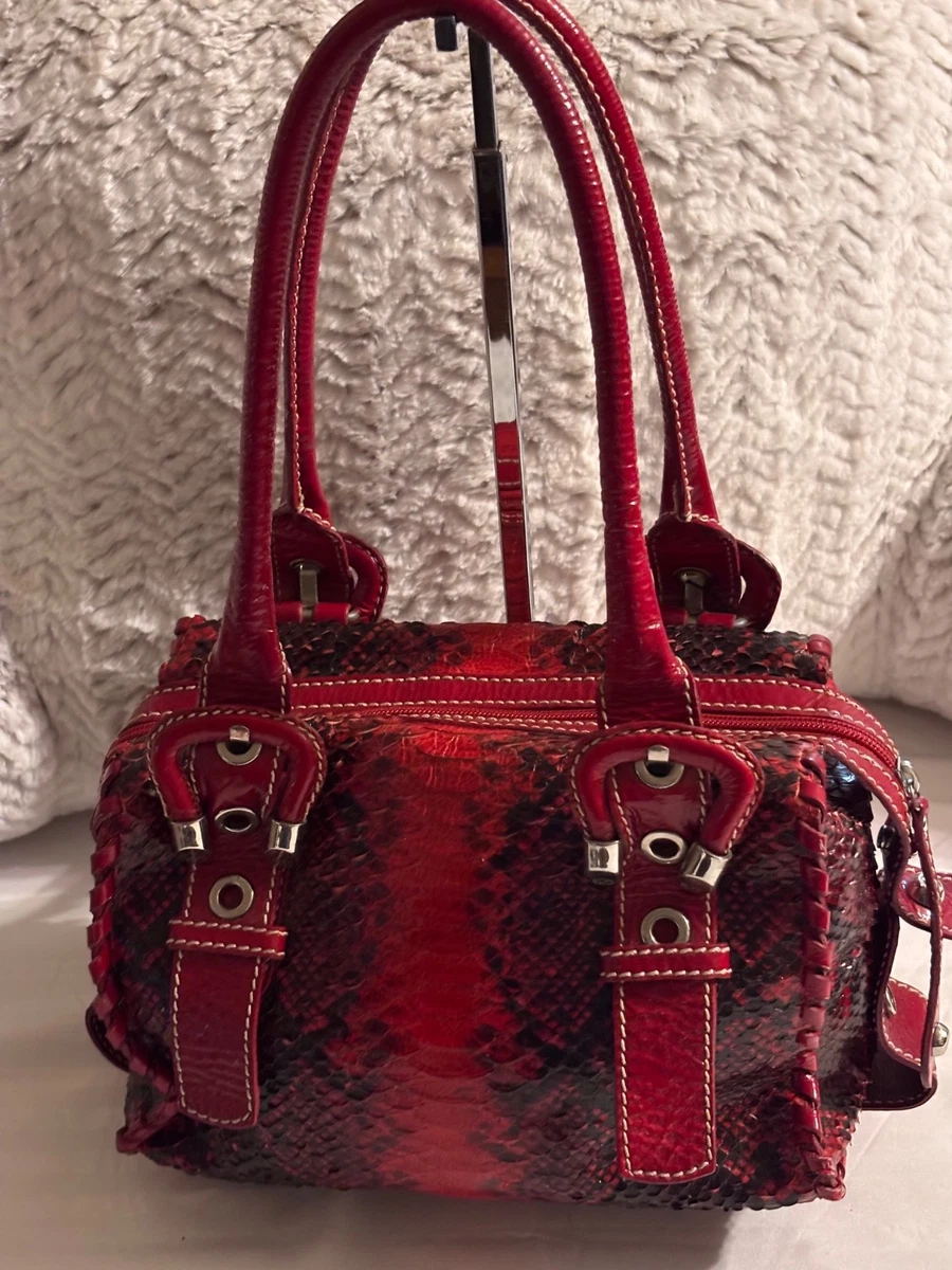 Francesco Biasia Red Leather Exterior Bags & Handbags for Women