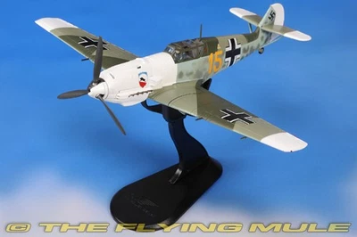 Hobby Master 1:48 Bf 109E Luftwaffe III/JG 52 Karl Wolff Yellow 15 - Image 1 of 4