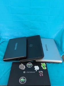 Lot Of 4 Misc Laptops For Parts & Repairs Only - Picture 1 of 3