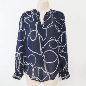 L'Agence Midnight Elfenbein Bardot Band Kragen Bluse Größe X-Small - Bild 1 von 7