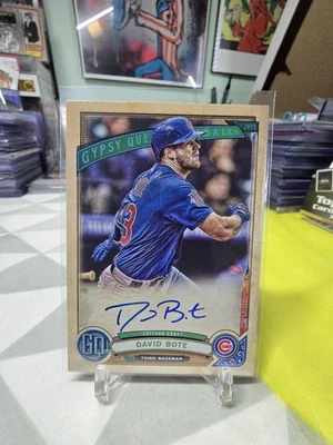 2019 Topps Gypsy Queen David Bote Auto #GQA-DB Chicago Cubs  - Image 1 of 2