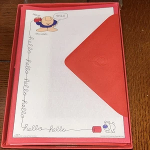 Papelería y sobres vintage American Greetings Ziggy incompletos 1983 - Imagen 1 de 7