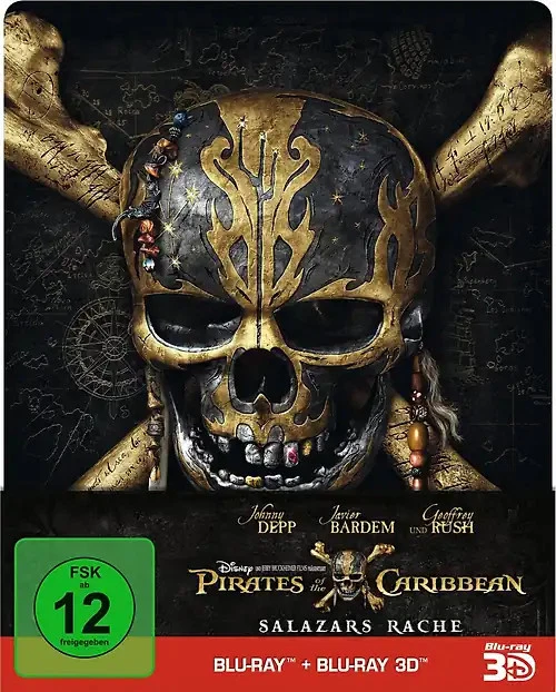 Pirates of the Caribbean: Salazars Rache 3D [inkl. Blu-ray, Steelbook] - Bild 1 von 1