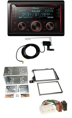Pioneer 2DIN MP3 DAB USB CD Bluetooth Autoradio für SSangYong Actyon Kyron 2006- - Bild 1 von 4