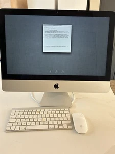 Apple iMac 21,5" Desktop - (2012) gesprungenes Display Ersatzteile oder Reparatur - Bild 1 von 9