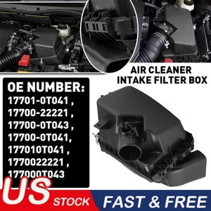 Conjunto de caja de filtro de admisión de filtro de aire para Toyota Matrix 2014 1,8 L 17701-0T041 - Imagen 1 de 9