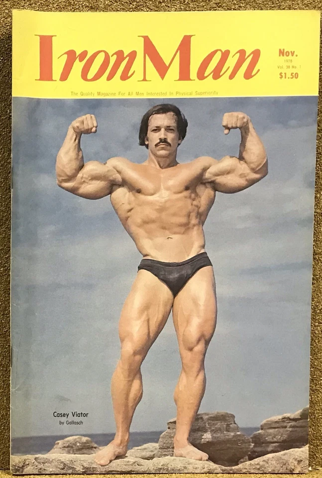 CASEY VIATOR/TONY PEARSON - Ironman Bodybuilding Magazine - November 1978 Foto 1 de 1