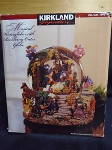 Kirkland Signature Musical Nativity Water Globe (rotating globe) - Picture 1 of 5