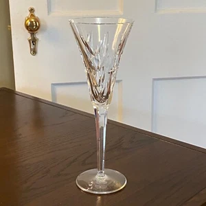 Waterford Crystal Champagne Flute America's Heritage Collection Lincoln Signed - Picture 1 of 14