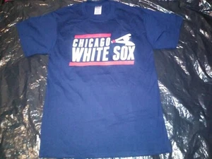 The CHICAGO WHITE SOX Baseball 8/10/15 SGA New Blue M Medium T SHIRT 10k Made - Picture 1 of 3
