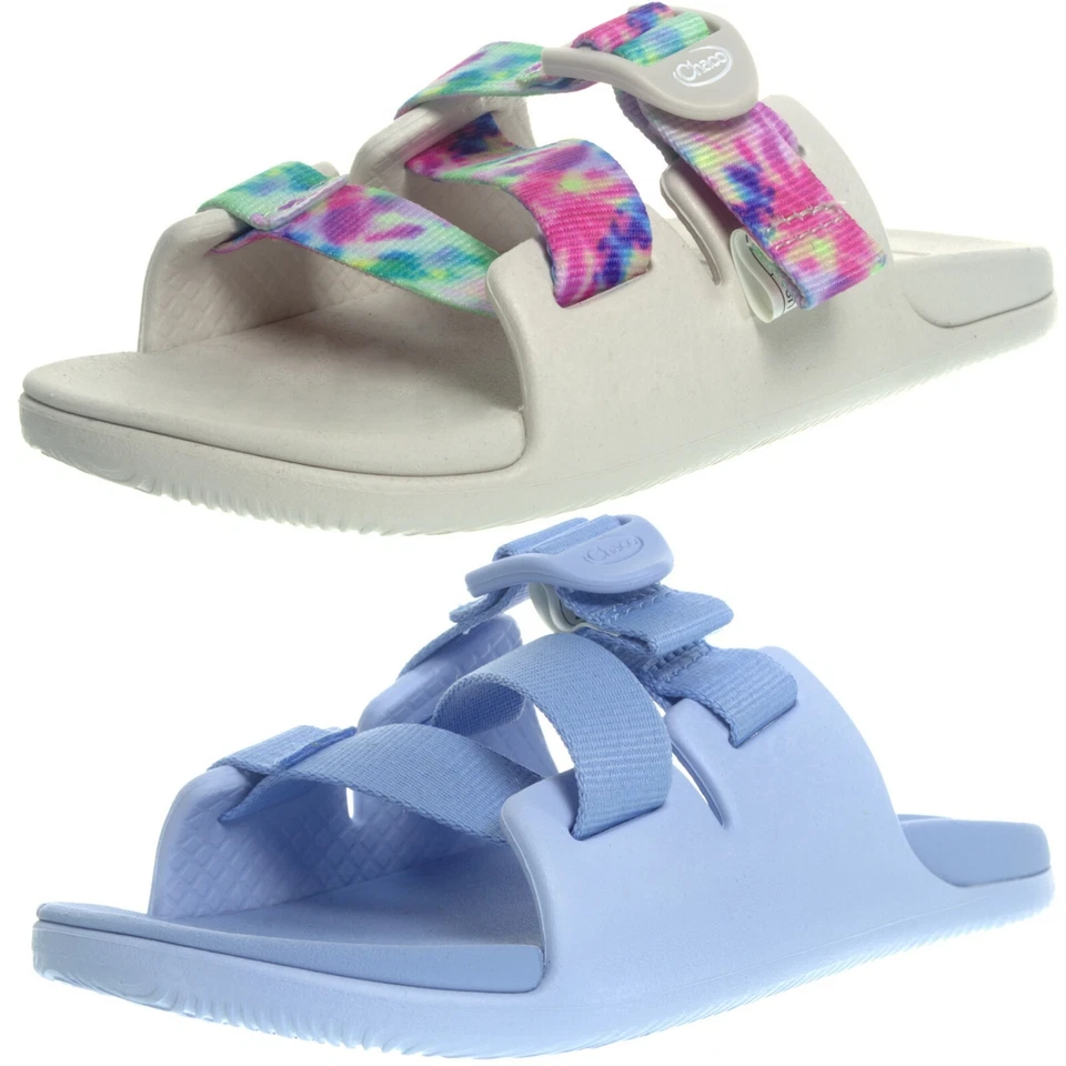 Chaco Sample Big Kids Girls Chillos Slide Sandal Shoe, US Kids 1, UK 13, EUR 32 - Imagem 1 de 1