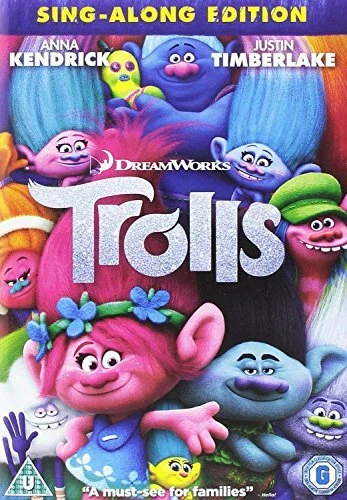 Trolls DVD Aaron Eckhart (2017) - Image 1 of 1
