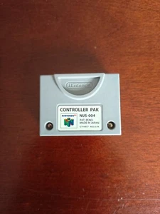 Nintendo N64 Controller Pak Memory Card OEM Offizielle Marke NUS-004 - Bild 1 von 2