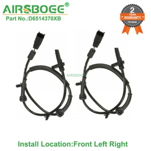 2X Sensor de velocidad de rueda ABS delantero izquierdo derecho para Mazda 2 1,5 L 2011-2014 D6514370XB - Imagen 1 de 6