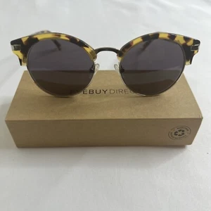 Eyebuydirect Kiri 51-19-145 C2 Yellow Tortoise Eyeglasses FRAMES ONLY - Picture 1 of 6