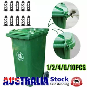 1/2/4/6/10x Plastic Plug Link Fixing Strong Wheelie Bin Lid Hinge Pin Pins WH - Picture 1 of 17