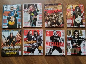 Guitat World Magazines 2008, Lot Of 8 - Picture 1 of 17
