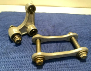 2002 KAWASAKI KX125 KX250 OEM REAR SHOCK SWING LINKAGE LINKS UNI TRAK 39007-1301 - Picture 1 of 8