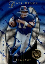1997 Pinnacle Totally Certified FB Platinum Blue YOU PICK