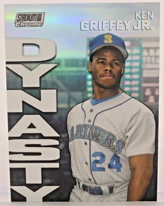 2022 Stadium Club Baseball Chrome Ken Griffey Jr. #3A Seattle Mariners Dynasty - Picture 1 of 2