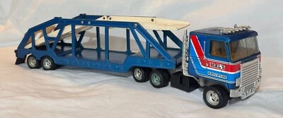Collectible ERTL Hal’s Haul-A-Car Car Hauler Die Cast  Bandit - Image 1 of 4