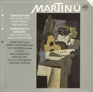 MARTINU Concertino for Piano Trio & Orch, Sinfonietta SUK Violin CHUCHRO Cello - Bild 1 von 3