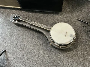 Washburn model B-10 5-string golden eagle resonator back banjo Japan made 1979 - Picture 1 of 20