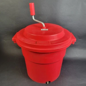 Chef-Master Chef Master 90005 5 Gal Manual Salad Spinner / Salad Dryer - Picture 1 of 12
