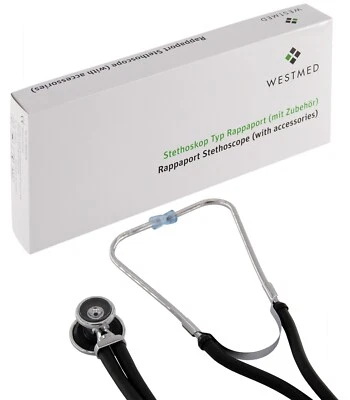 Stethoskop Rappaport hochwertiges Doppelkopf Stethoskop für Erwachsene und Kind - Bild 1 von 2