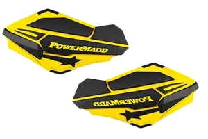 Powermadd Replacement Sentinel Hand Guards Handguards Bright Yellow Dirtbike - Picture 1 of 4