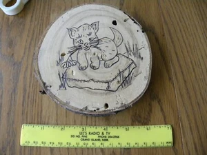 Wood Burning Craft - Kitten - Picture 1 of 2