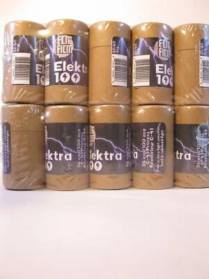 20 Rolls 35mm x 36 Elektra 100 Kodak Aerocolor IV Color Print Film by FlicFilm - Image 1 of 4