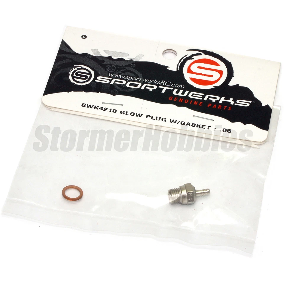 Sportwerks Chaos .05 Glow Plug with Gasket SWK4210 - Image 1 of 1