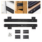 Keyboard Track Steel Push to Open Drawer Slides Tray Rails Cabinet