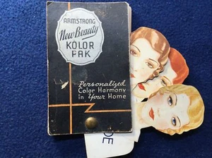 Vintage 1930s Booklet Armstrong Paint & Varnish Works Home Color Pack New Beauty - Imagen 1 de 6