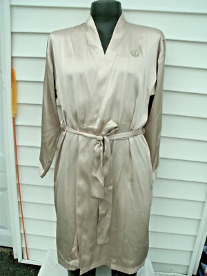 Jones Nueva York--Ropa de salón/dormir--Bata kimono--Sedosa--*Taupe/Beige*--Talla:S Foto 1 de 2