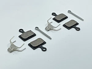 BRAKE PADS Fits Shimano GRX RX400 810 2 PAIRS FRONT REAR DISC Semi Metallic - Picture 1 of 5