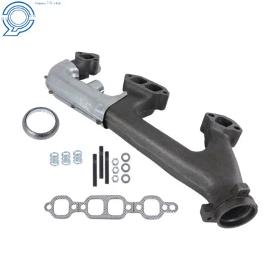 Colector de escape derecho con kit de junta para 87-91 Chevy Blazer R3500 GMC V3500 5,0 L Foto 1 de 4